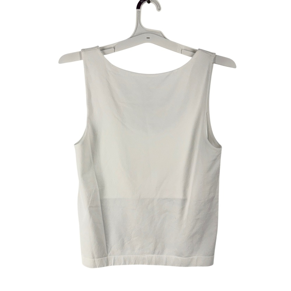 A New Day Womens XL White Tank Top Scoop Neck NWT - Picture 4 of 6